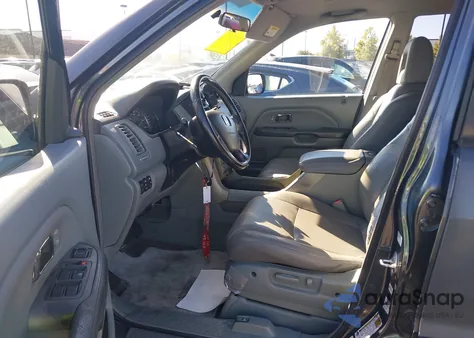 2005 Honda Pilot Ex-L из США, поврежденный, VIN 2HKYF18635H566485